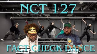 NCT 127 Fact Check Dance Practice Reaction [upl. by Cohbert]