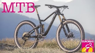 Best MOUNTAIN BIKES 2018 from the Eurobike 2017 in Detail 4K [upl. by Melina107]