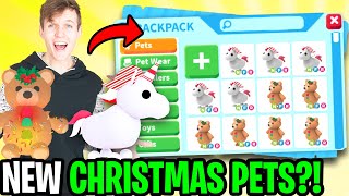 Can We Unlock SECRET CHRISTMAS ADOPT ME PETS NEW PETS REVEALED [upl. by Lynnette]