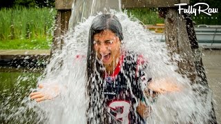 FullyRaw Kristinas Ice Bucket Challenge [upl. by Arretnahs]