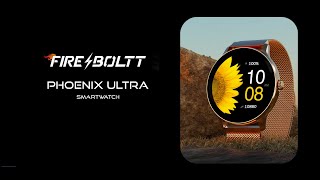 FireBoltt Phoenix Ultra Luxury BT Calling AI Voice AssistSpO2HR Monitor Smartwatch Unboxing [upl. by Verger]