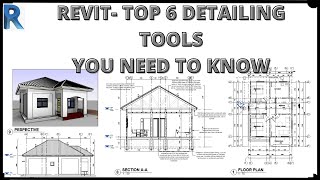 Revit tutorials Top 6 detailing tools you need to know in Revit [upl. by Aihsal558]