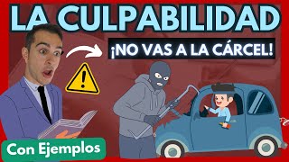 😱 La CULPABILIDAD en la teoría del delito RESUMEN con EJEMPLOS Descúbrelo en solo 10 minutos [upl. by Kliment604]