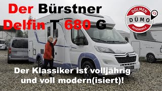 Der Bürstner DELFIN T 680 G Gemütlichkeit trotz NovemberWetter [upl. by Glasgo]