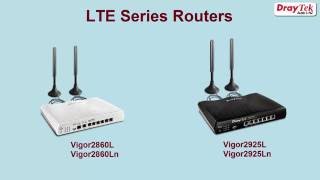 Configuring the Vigor2860L and Vigor2925L for LTE Internet Access [upl. by Odanref]