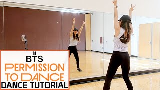 BTS 방탄소년단 Permission to Dance  Lisa Rhee Dance Tutorial [upl. by Englis]