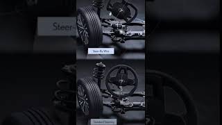 steer by wire vs standard steeringHpautomobiles automobiles youtubeshorts [upl. by Jehanna]