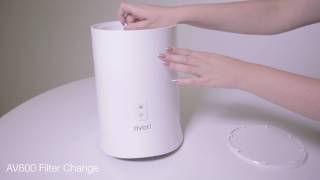 Avari 600 Air Purifier Filter Change [upl. by Narib]