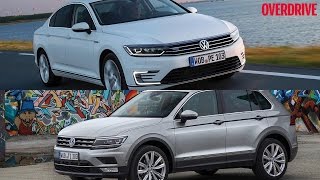 2016 Volkswagen Passat GTE and Tiguan  First Drive Reviews [upl. by Knorring]