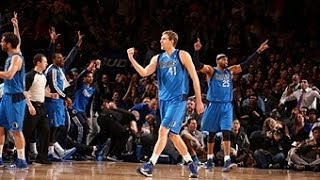 Dirk Nowitzki Rattles in the Buzzer Beater to Beat the Knicks [upl. by Oleg]