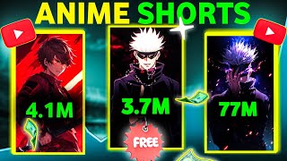 How to Create VIRAL Anime Shorts With Mobile🤠 The Complete Guide [upl. by Aridnere]