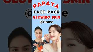 10₹ DIY Papaya FacePack for Tan Removal  Easy Home Remedy [upl. by Ssenav]