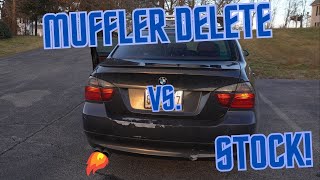 Should You Muffler Delete Your E90 N52 [upl. by Suivatnom651]