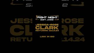 JESSICAROSE CLARK returns 121424 shot by mbdoodle925 JessicaRoseClark FightNight SanJose [upl. by Pelmas811]