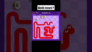 Is this the google snake game world record  googlesnake speedrun gameplay [upl. by Mill686]