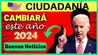 EL NUEVO EXAMEN DE CIUDADANÍA 2024 el examen de ciudadanía cambiará este año TODOS LOS CAMBIOS [upl. by Rocca507]