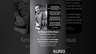 Smiling Is Infectious  by Spike Milligan set to music [upl. by Kruger]