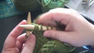 knit in front and back kfb tutorial [upl. by Oyek]