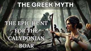 The Epic Hunt for the Calydonian Boar A Tale of Heroes and Legends  GREEK MYTHOLOGY  shortstory [upl. by Grounds16]