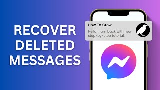 How to Recover Deleted Messages on Messenger [upl. by Elimac]