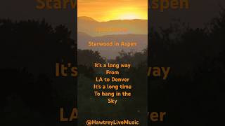 John Denver Starwood in Aspen shortsfeed music song johndenver starwoodinaspen shorts short [upl. by Grindle83]