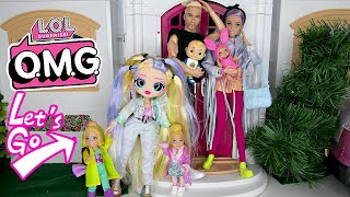 VERY LONG FULL MOVIE  OMG Doll Tries To Catch Her Dog  OMG Family Breakfast Routine Gone Wrong [upl. by Eivod]