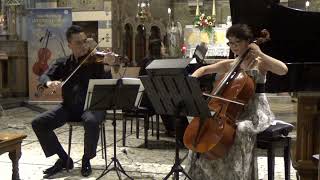 Liszt Tristia Vallee dObermann for Piano Trio Excerpt 2019 LIVEITALY [upl. by Munshi]