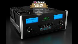 MCINTOSH MA8950 Editors Choice Award for Best HighEnd Stereo Amplifier [upl. by Weeks697]