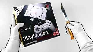 PlayStation Classic Unboxing PS1 Mini Console [upl. by Llerrud]