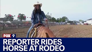 FOX 9s Se Kwon shows up skills at Hamel Rodeo [upl. by Mauceri]