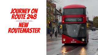 Journey on Route 248  New Routemaster LT176 LTZ 1176 [upl. by Manthei]