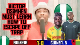 Nigeria Vs Guinea Bissau  10  Afcon 2024 Match Review [upl. by Desiri]