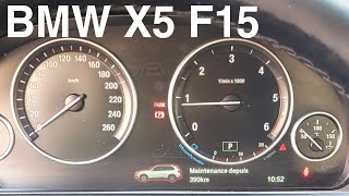 Comment réinitialisé  Reset  lindicateur  échéance de maintenance  sur BMW X5  F15 [upl. by June]