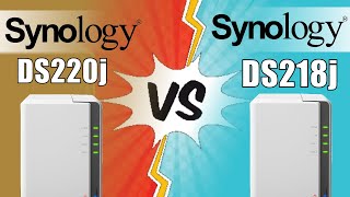 Synology DS220J vs DS218j NAS Drive Comparison [upl. by Kawasaki71]