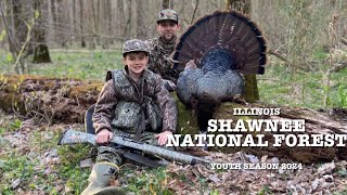 Shawnee National Forest Youth Turkey Hunt 2024 [upl. by Uda]