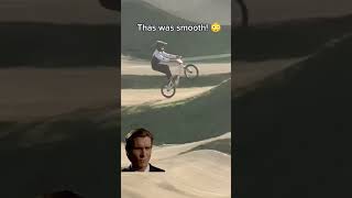 THAT WAS SMOOTH 🥳 bmx bike trick fypage [upl. by Ahsekim385]