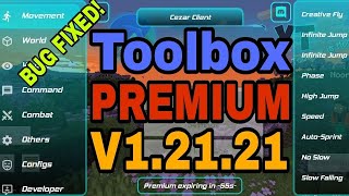 Toolbox 12121 Premuim Apk  Toolbox 12121 Mediafire Link  Best Hack Client Mcpe v12121 [upl. by Grantland]