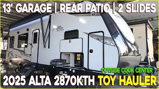 2025 ALTA 2870KTH Toy Hauler Travel Trailer by East To West RVs at Couchs RV Nation a RV Wholesaler [upl. by Retsim89]