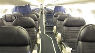 United Express E175 cabin tour [upl. by Ater844]