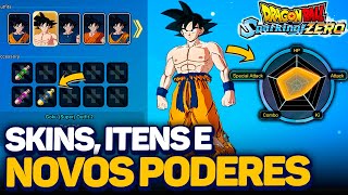 CUSTOMIZAÇÃO E EDIÇÃO COMPLETA REVELADAS NOVO GUIA DE DRAGON BALL SPARKING ZERO [upl. by Shaylah]