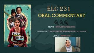 MOVIE REVIEW ELC231 ENOLA HOLMES [upl. by Anasiul331]