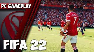 FIFA 22 Gameplay PC  1440p HD  Max Settings [upl. by Edmea]