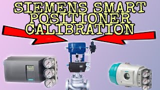 SIEMENS SMART POSITIONER CALIBRATION SIPART PS2 [upl. by Ldnek]