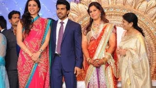 Ram Charan  Upasana  Wedding Reception  11 [upl. by Yednil]