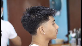 TEXTURED CROP HAIRSTYLE HAIRCUT TUTORIAL jojosbarbershop hairstyle trending [upl. by Kapoor367]