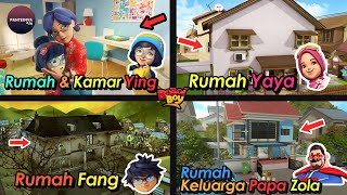 10 Rumah Teman BoBoiBoy [upl. by Johnathon]