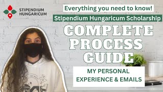 Step by Step Complete Application Process Guide  Stipendium Hungaricum Scholarship 2023 [upl. by Allemahs]