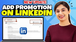 How to add promotion on LinkedIn 2024  New Update [upl. by Arrat]