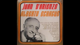 Juan DArienzo  Alberto Echagúe  Grandes éxitos  Disco de vinilo [upl. by Gottuard]