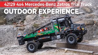 LEGO® Technic™ 42129 4x4 MercedesBenz Zetros Trial Truck MOD with BuWizz 30 Pro Driving  Part 2 [upl. by Attelra]